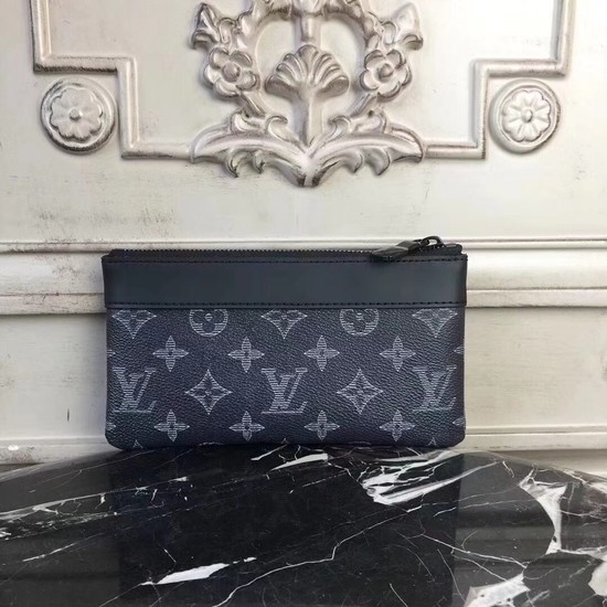 Louis vuitton Monogram Canvas ZIPPY Wallet M62897 black