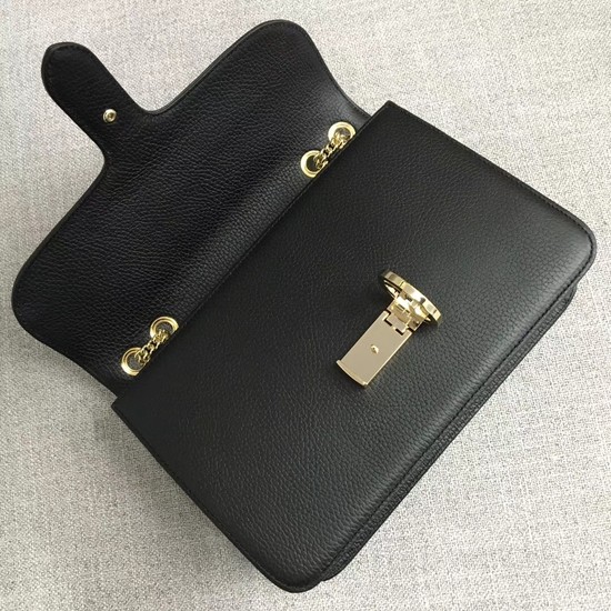 Gucci GG Cowhide top quality Shoulder Bag 510303 black