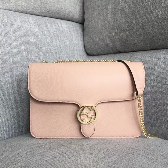 Gucci GG Cowhide top quality Shoulder Bag 510303 pink