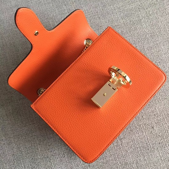 Gucci GG Cowhide top quality Shoulder Bag 510304 orange