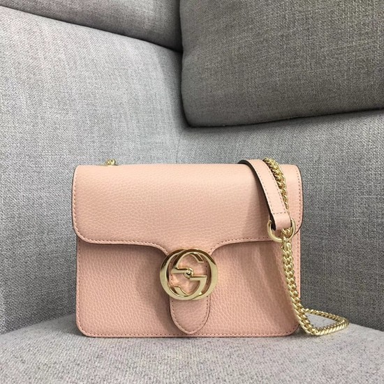 Gucci GG Cowhide top quality Shoulder Bag 510304 pink