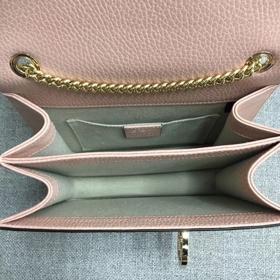 Gucci GG Cowhide top quality Shoulder Bag 510304 pink