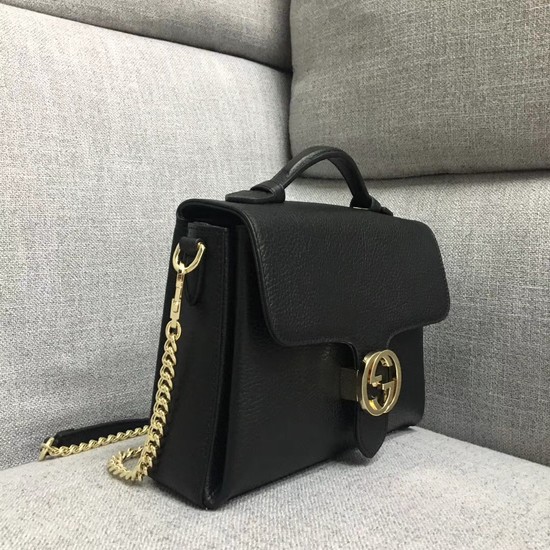 Gucci GG Cowhide top quality tote bag 510302 black