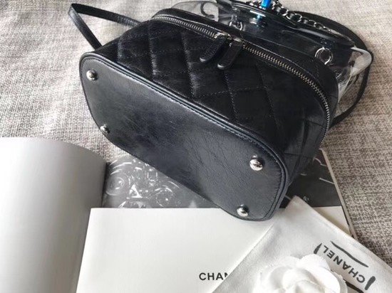 Chanel Original Calfskin Leather Backpack 83429 black