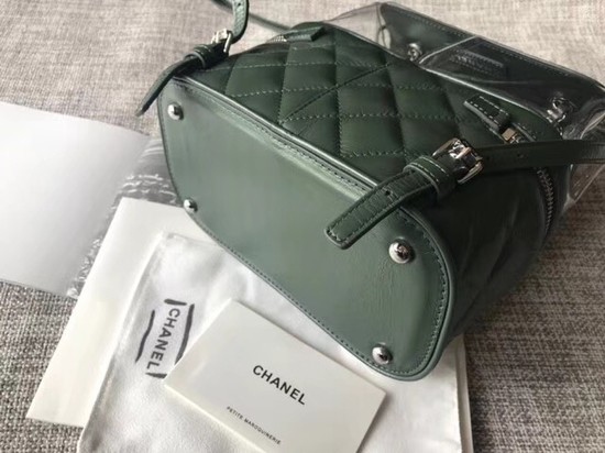 Chanel Original Calfskin Leather Backpack 83429 green