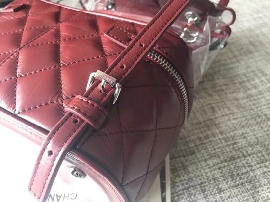 Chanel Original Calfskin Leather Backpack 83429 red