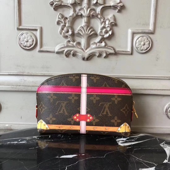 Louis Vuitton Monogram Pouch Pm Cosmetic Bag 43615