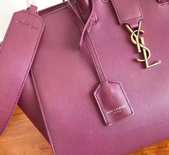 SAINT LAURENT NANO SAC DE JOUR SOUPLE 3807 purple