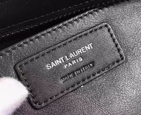 SAINT LAURENT NANO SAC DE JOUR SOUPLE A3807 black