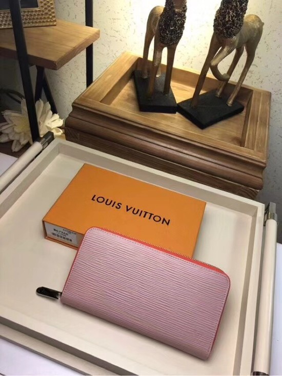 Louis Vuitton EPI leather Zippy Wallet 67267 pink