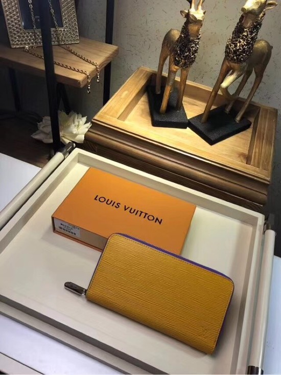 Louis Vuitton EPI leather Zippy Wallet 67267 yellow