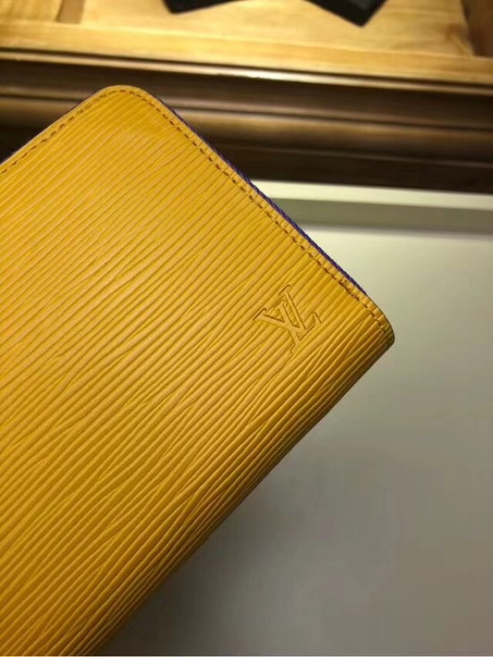 Louis Vuitton EPI leather Zippy Wallet 67267 yellow