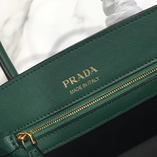 Prada saffiano lux tote original leather bag bn4458 green