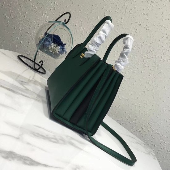 Prada saffiano lux tote original leather bag bn4458 green