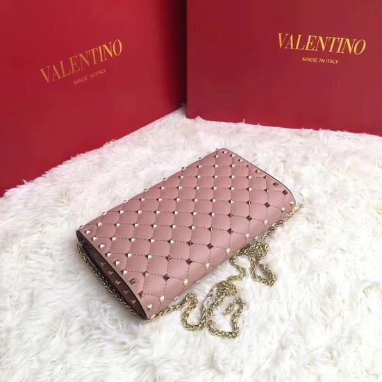 Valentino Original Leather cross-body bag 38020 pink