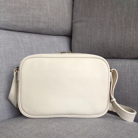 Gucci Print shoulder bag 523589 white