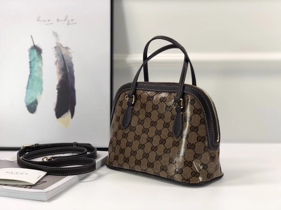 Gucci GG Supreme Canvas tote bag 341504 Brown