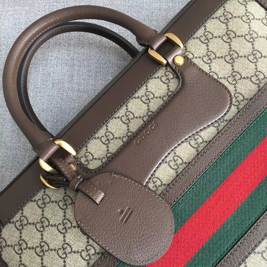 Gucci GG Supreme Canvas tote bag 484663 brown