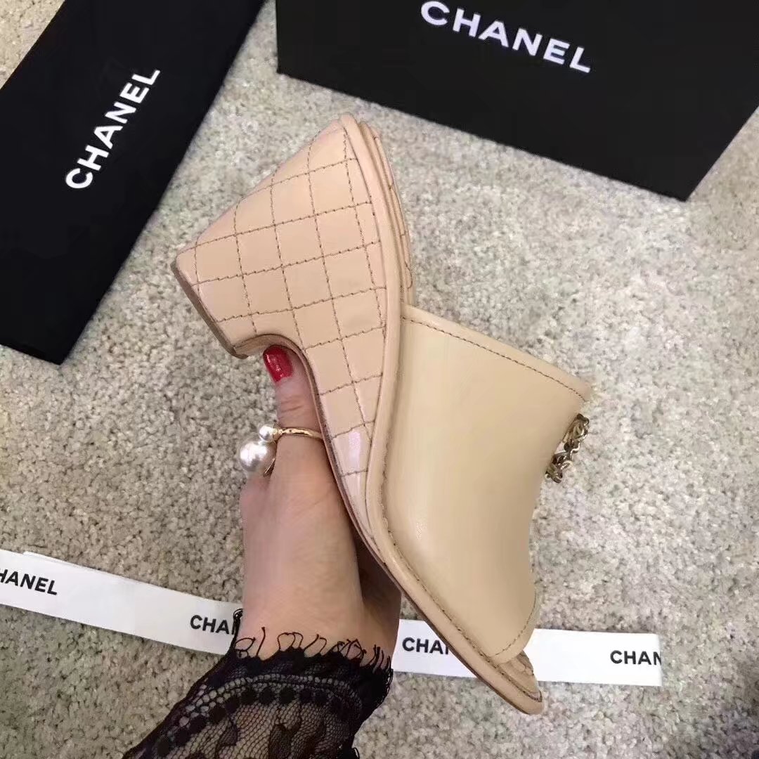 Chanel slippers CH2329LS Apricot 