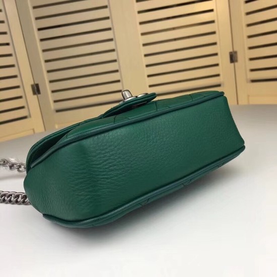 Chanel mini Leather cross-body bag 7739 green