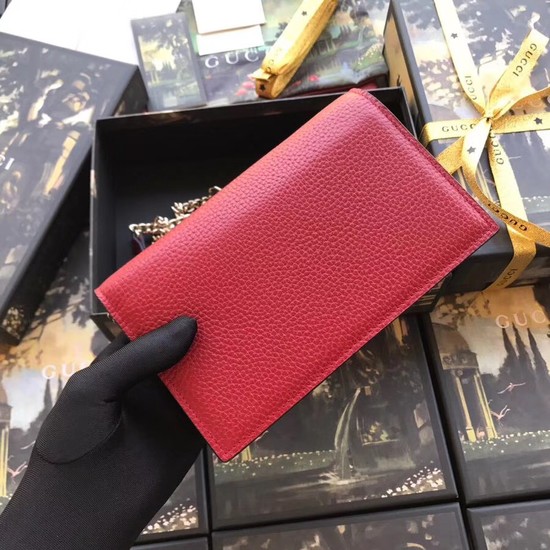 Gucci GG Marmont cross-body bag 510314 red