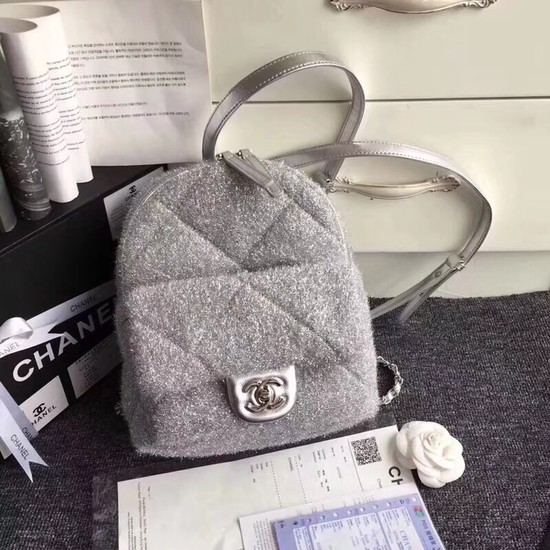 Chanel Original knapsack 56998 grey