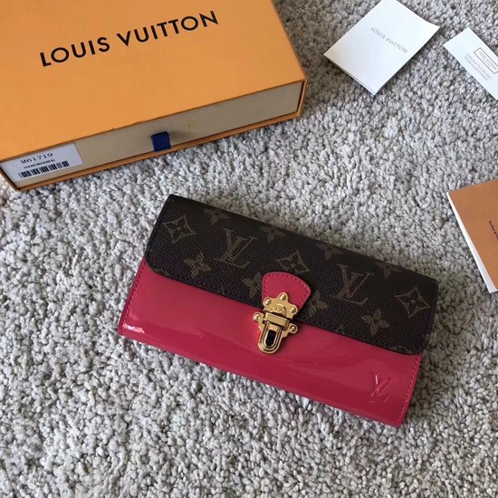 Louis Vuitton CHERRYWOOD WALLET M61719 fuchsia