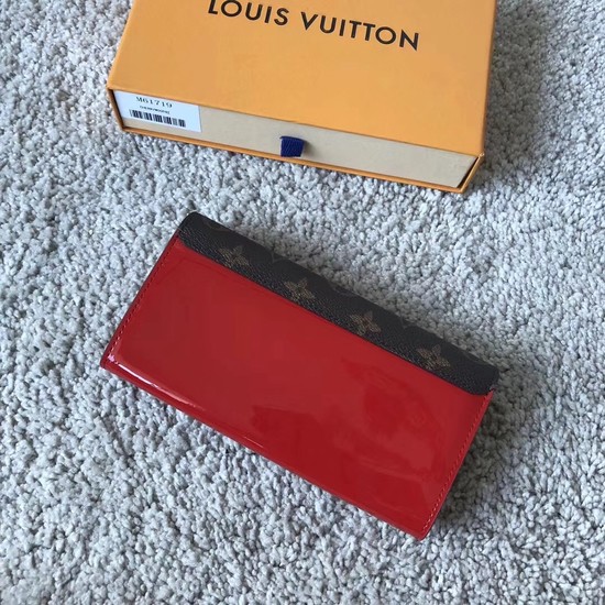 Louis Vuitton CHERRYWOOD WALLET M61719 red