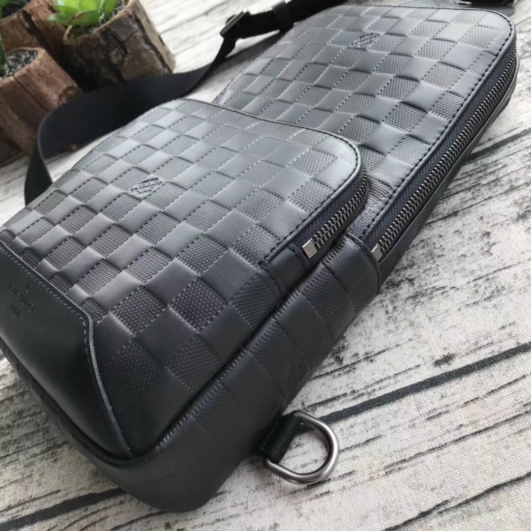 Louis Vuitton Damier Graphite Canvas 41719 black