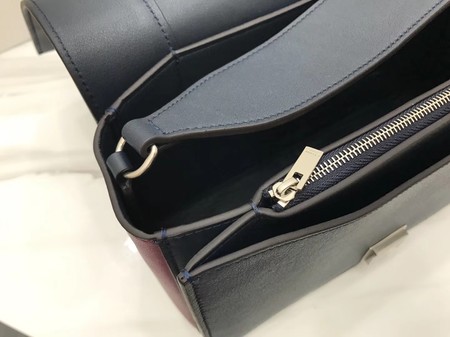 Celine frame Bag Original Calf Leather 5756 Wine.black