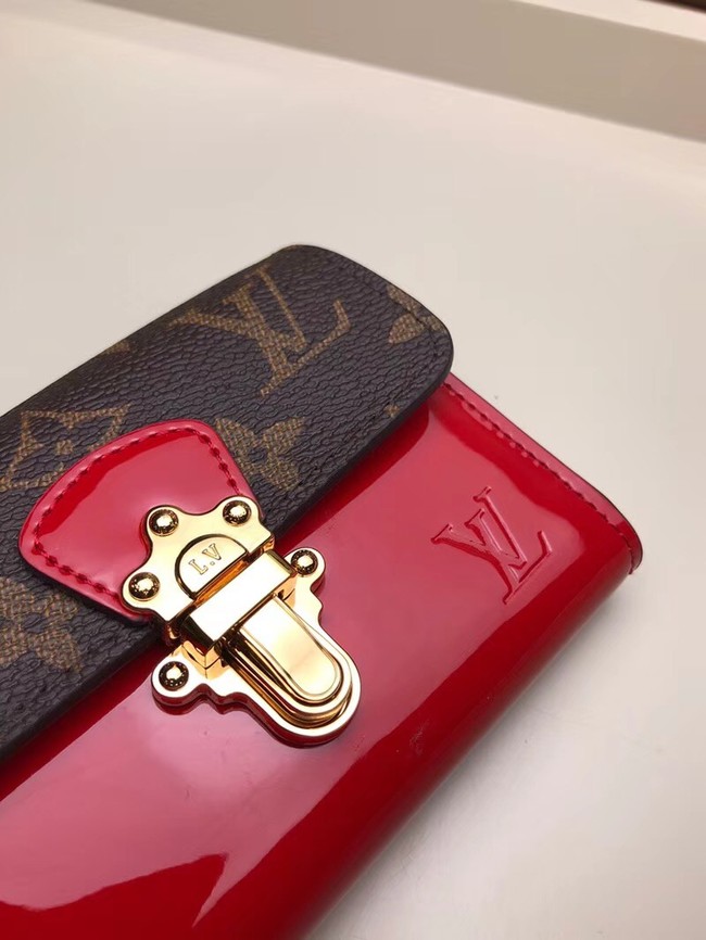 Louis Vuitton CHERRYWOOD COMPACT WALLET M61911 red