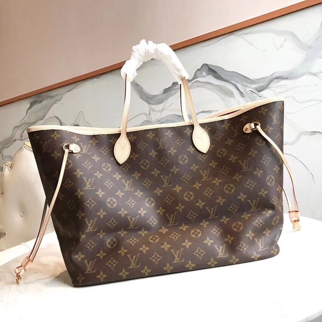 Louis Vuitton Monogram Canvas Original NEVERFULL GM M40990 red