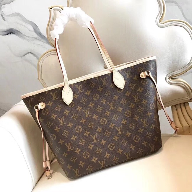 Louis Vuitton Monogram Canvas Original NEVERFULL MM M40997 red