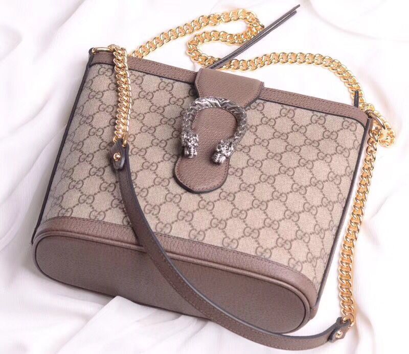 Gucci Vintage Dionysian Bucket Bag 49962 Brown