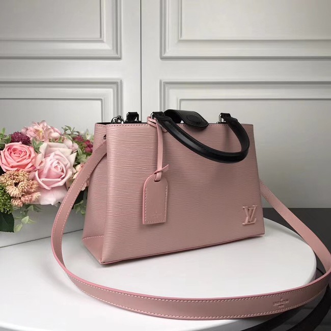 Louis Vuitton KLEBER MM EPI INDIGO M51333 pink