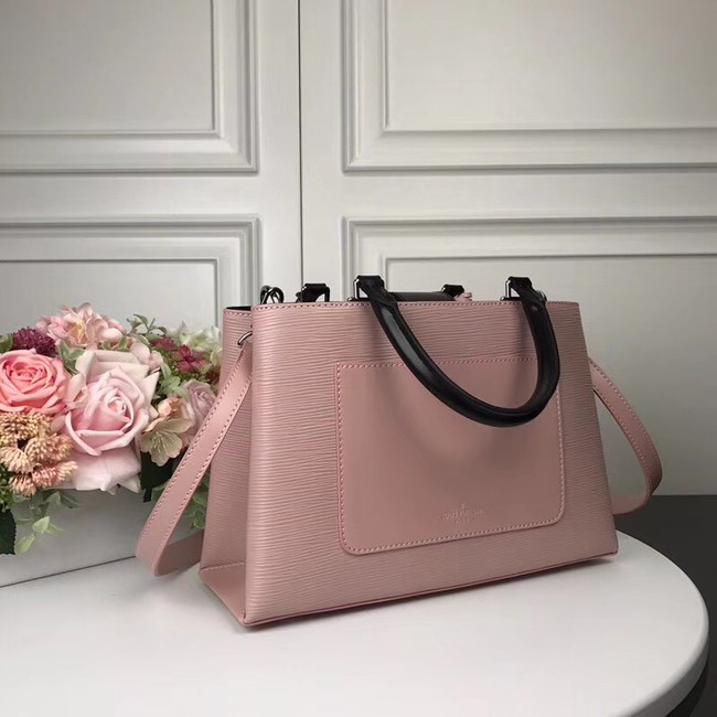 Louis Vuitton KLEBER MM EPI INDIGO M51333 pink