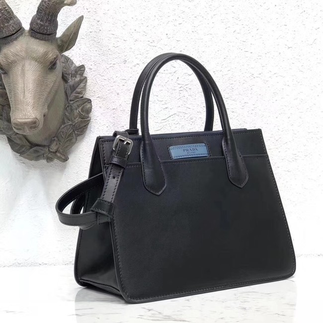 Prada dual calf leather bag 1BA178 black