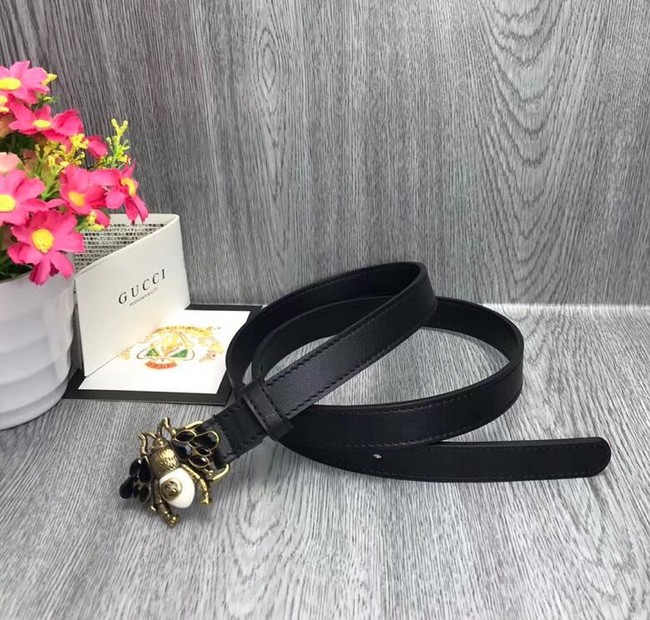 Gucci leather belt 476452 black