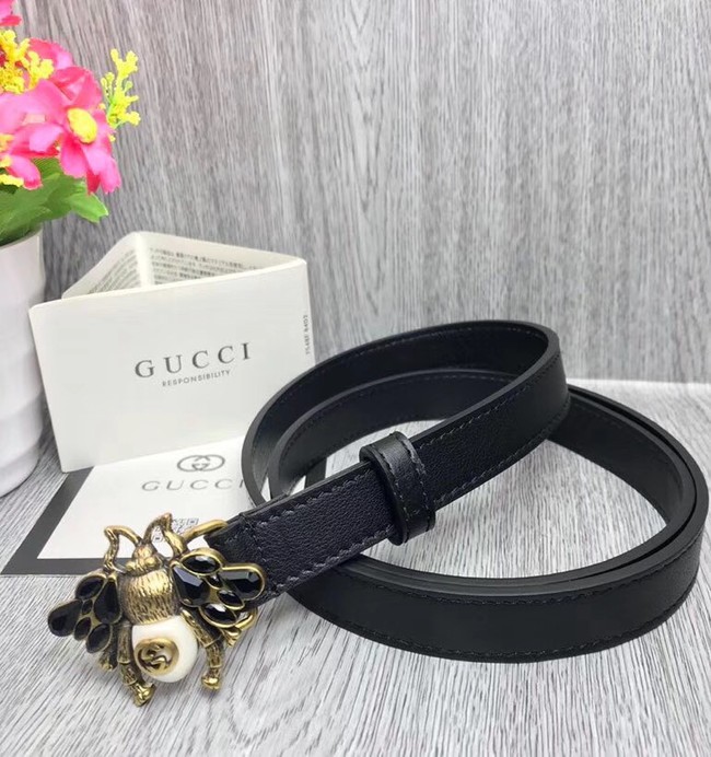 Gucci leather belt 476452 black