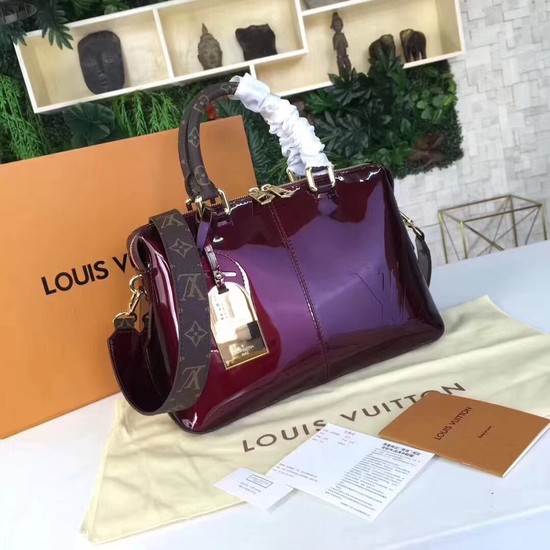 Louis Vuitton Monogram Vernis TOTE M54394 Purple