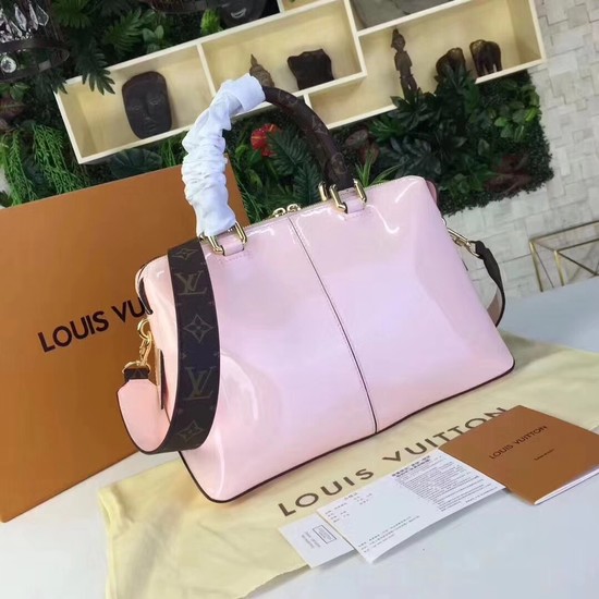 Louis Vuitton Monogram Vernis TOTE M54394 Rose Ballerine