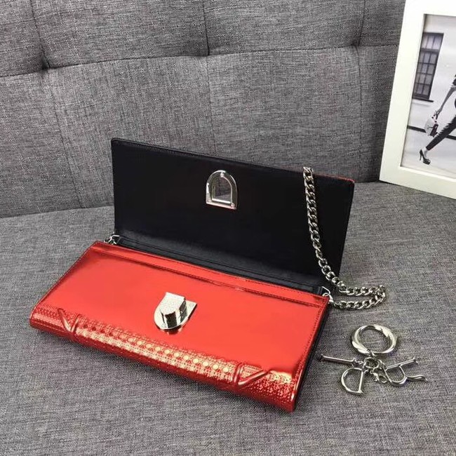 Dior Original Cowhide mini Shoulder Bag 3780 red