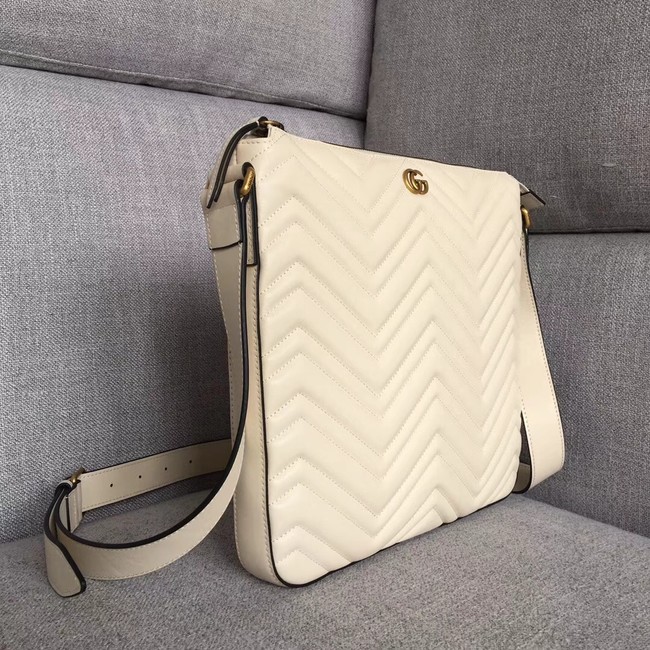 Gucci GG Marmont messenger bag 523369 white