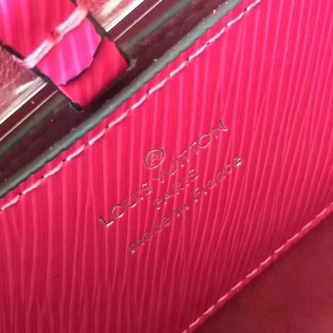 Louis vuitton original epi leather TWIST MM M50332 rose