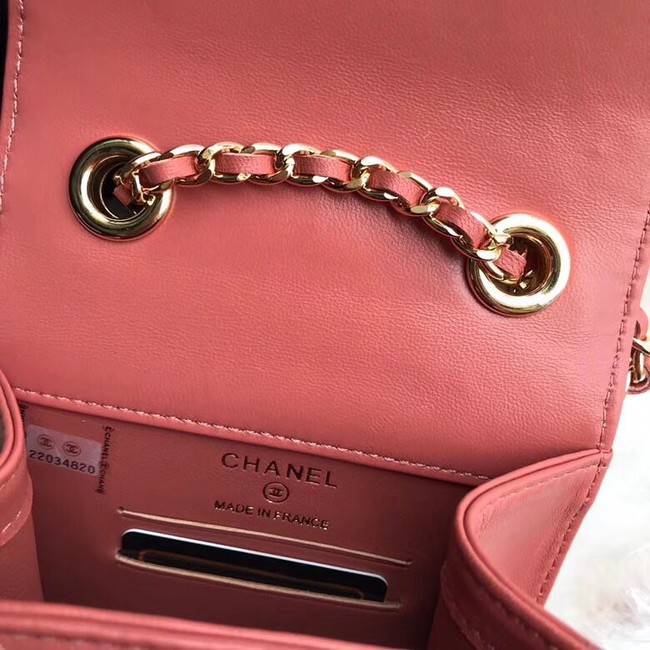 Chanel Flap Original Mobile phone bag 55698 pink