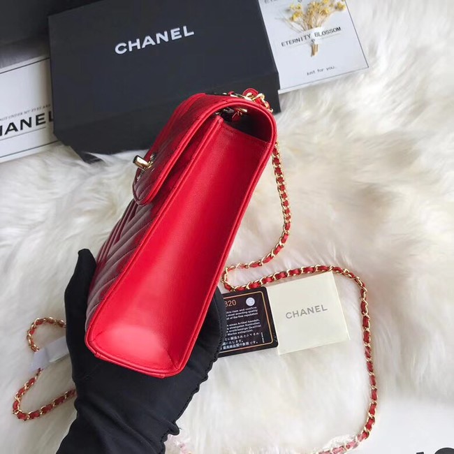 Chanel Flap Original Mobile phone bag 55698 red