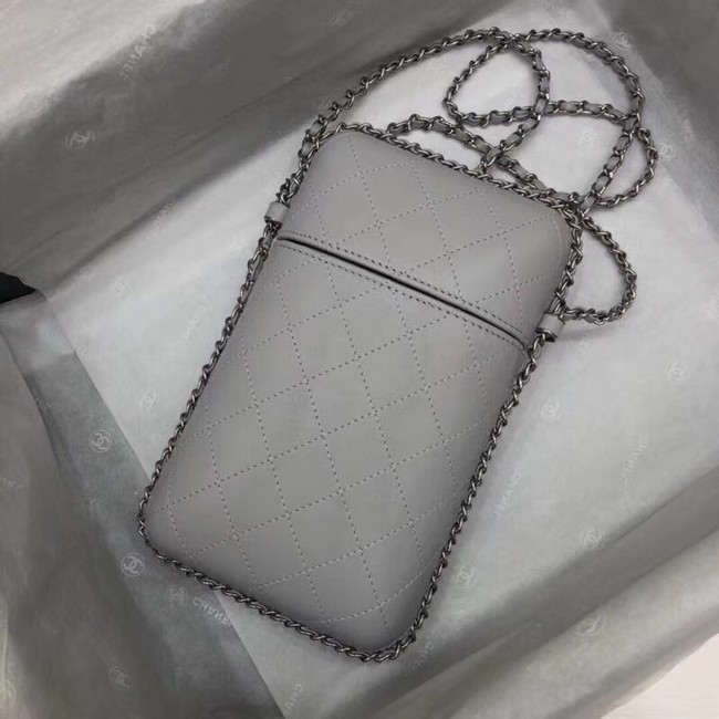 Chanel Flap Original Mobile phone bag 55699 grey