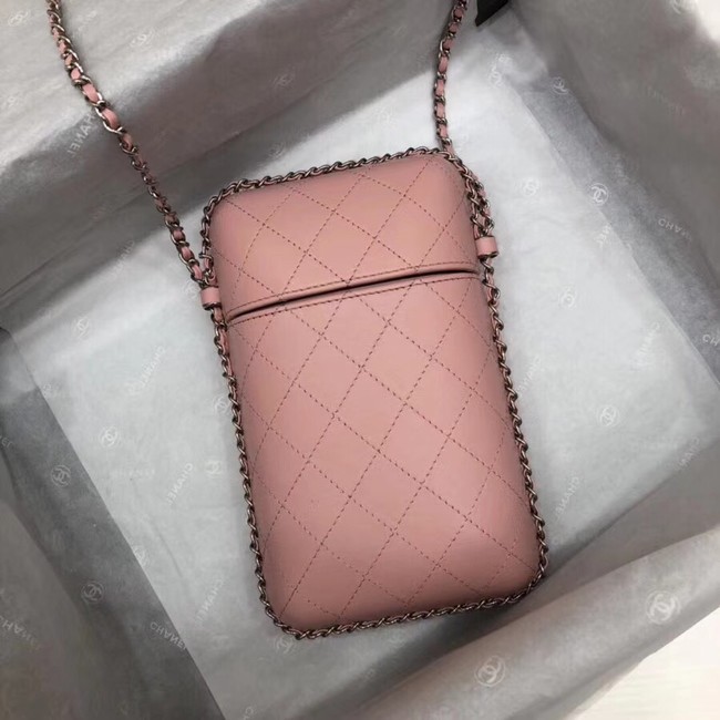 Chanel Flap Original Mobile phone bag 55699 pink