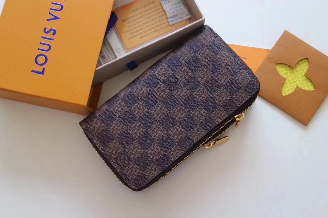 Louis Vuitton Damier Ebene Original ZIPPY ORGANIZER M61723