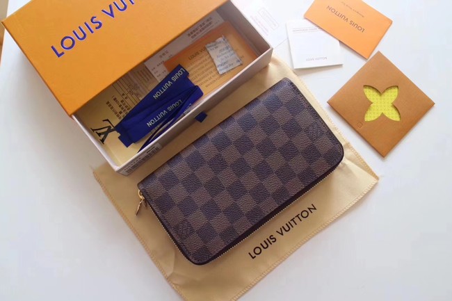 Louis Vuitton Damier Ebene Original ZIPPY ORGANIZER M61723